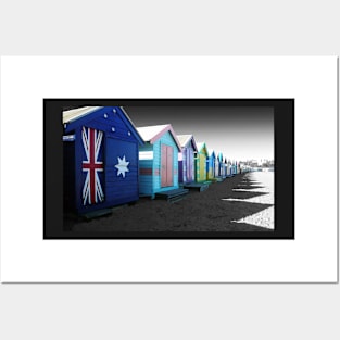 Bathing Boxes, Brighton Beach Posters and Art